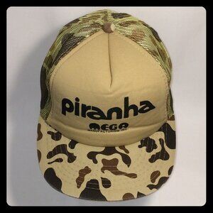 Piranha Mesh Hunting Camo Trucker Hat T6 JN8059